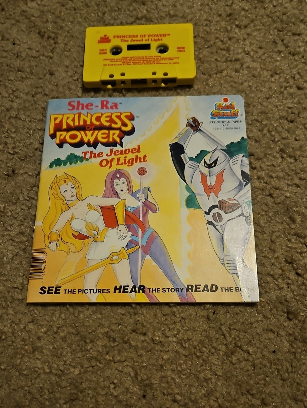 She-Ra Princess of Power: The Jewel of Light Book & Tape Vintage 1986 Paperback
